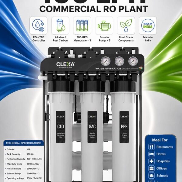 COMMERCIAL 100 LPH PLANT
